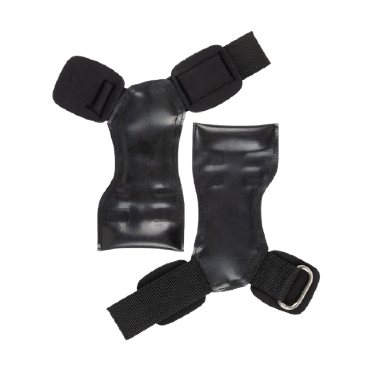 Custom padded lifting grips, Style 1-1064 for private-label fitness brands