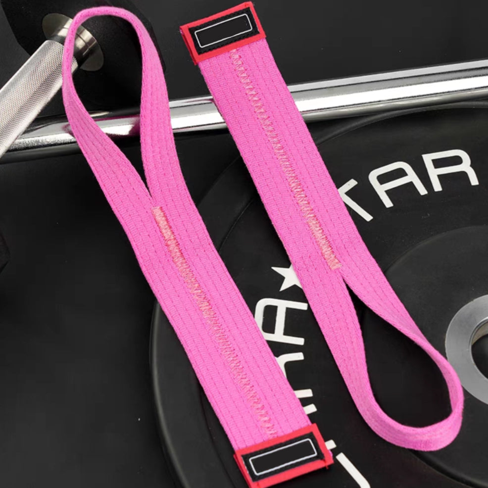 Custom padded lifting grips for private-label fitness brands