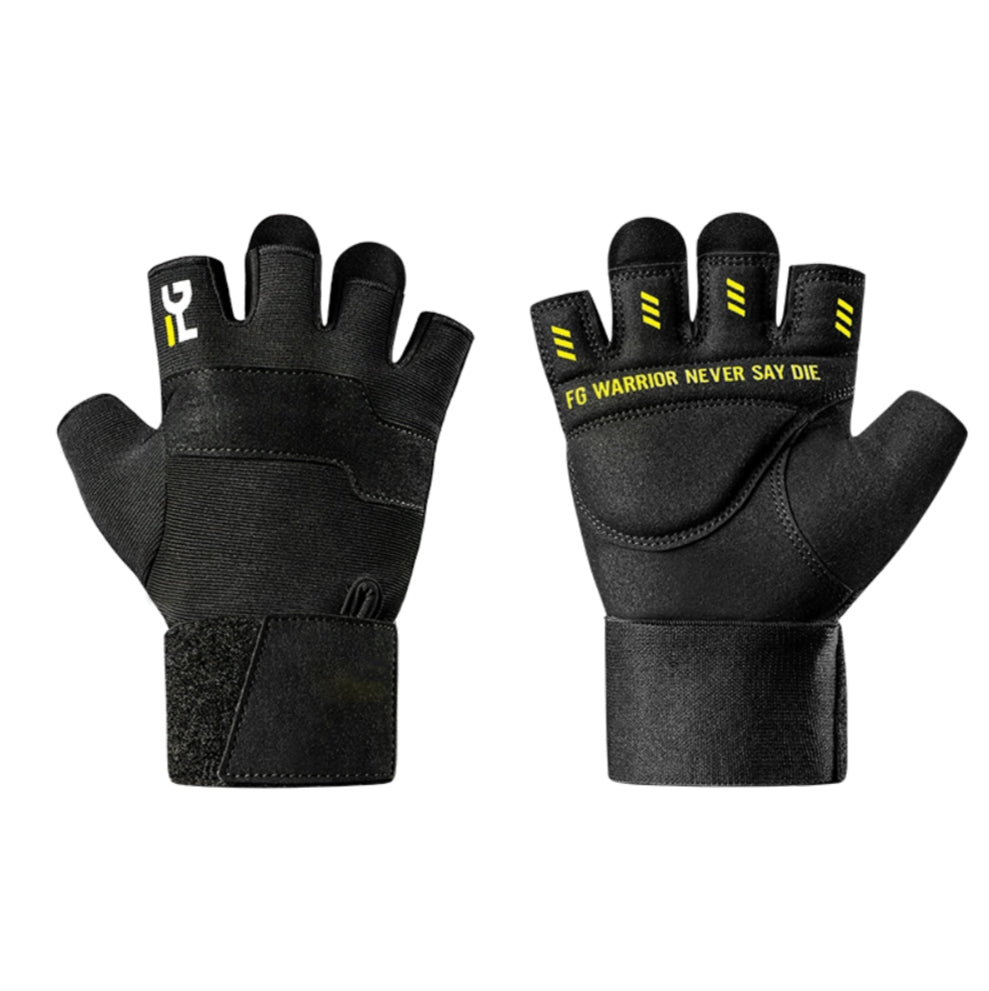 Custom fingerless gym gloves for private-label fitness brands