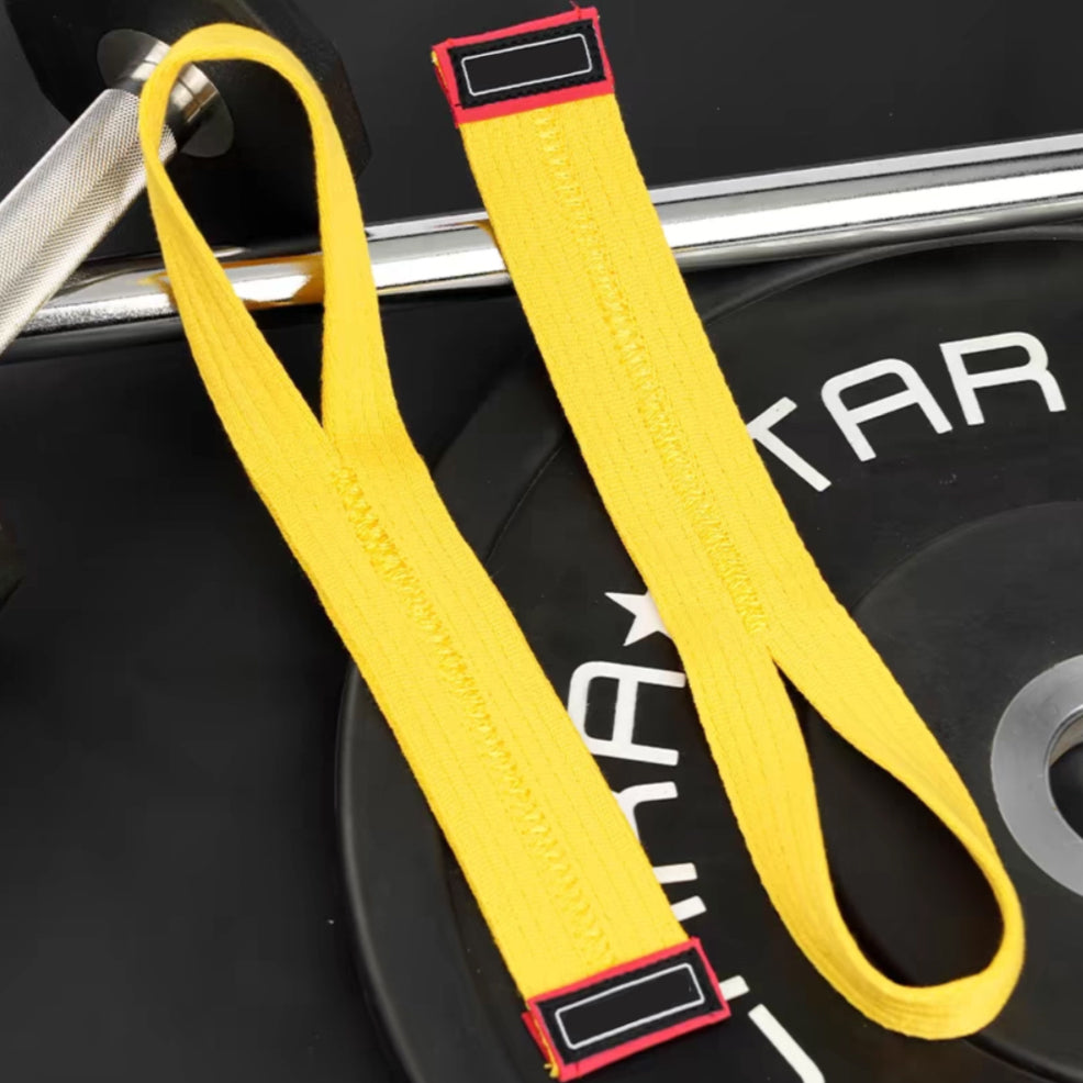 Custom padded lifting grips for private-label fitness brands