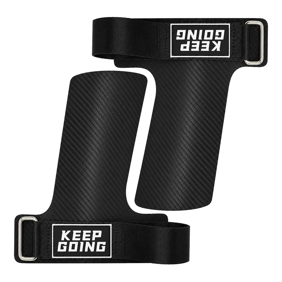 Custom textured-grip lifting grips, Style 1-11 for private-label fitness brands
