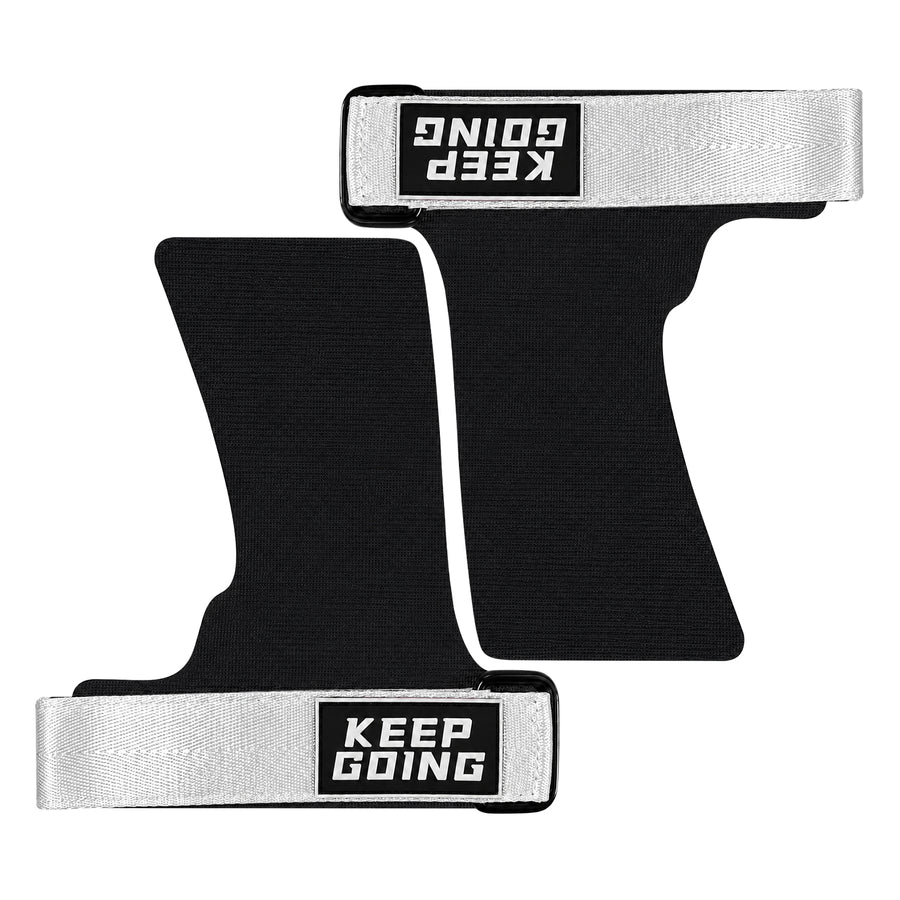 Custom textured-grip lifting grips, Style 1-12 for private-label fitness brands