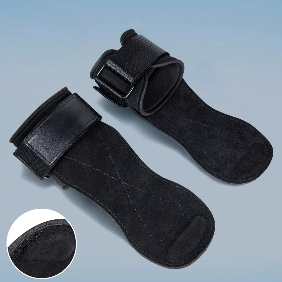 Custom leather-grip gym gloves for private-label fitness brands