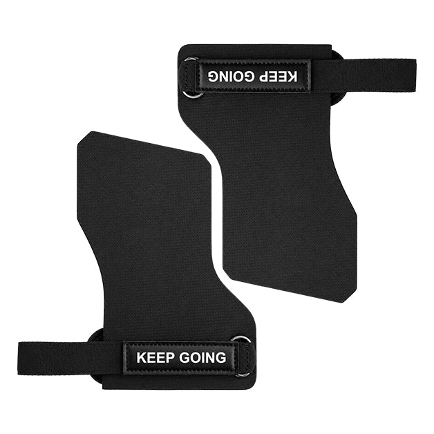 Custom textured-grip lifting grips, Style 1-10 for private-label fitness brands
