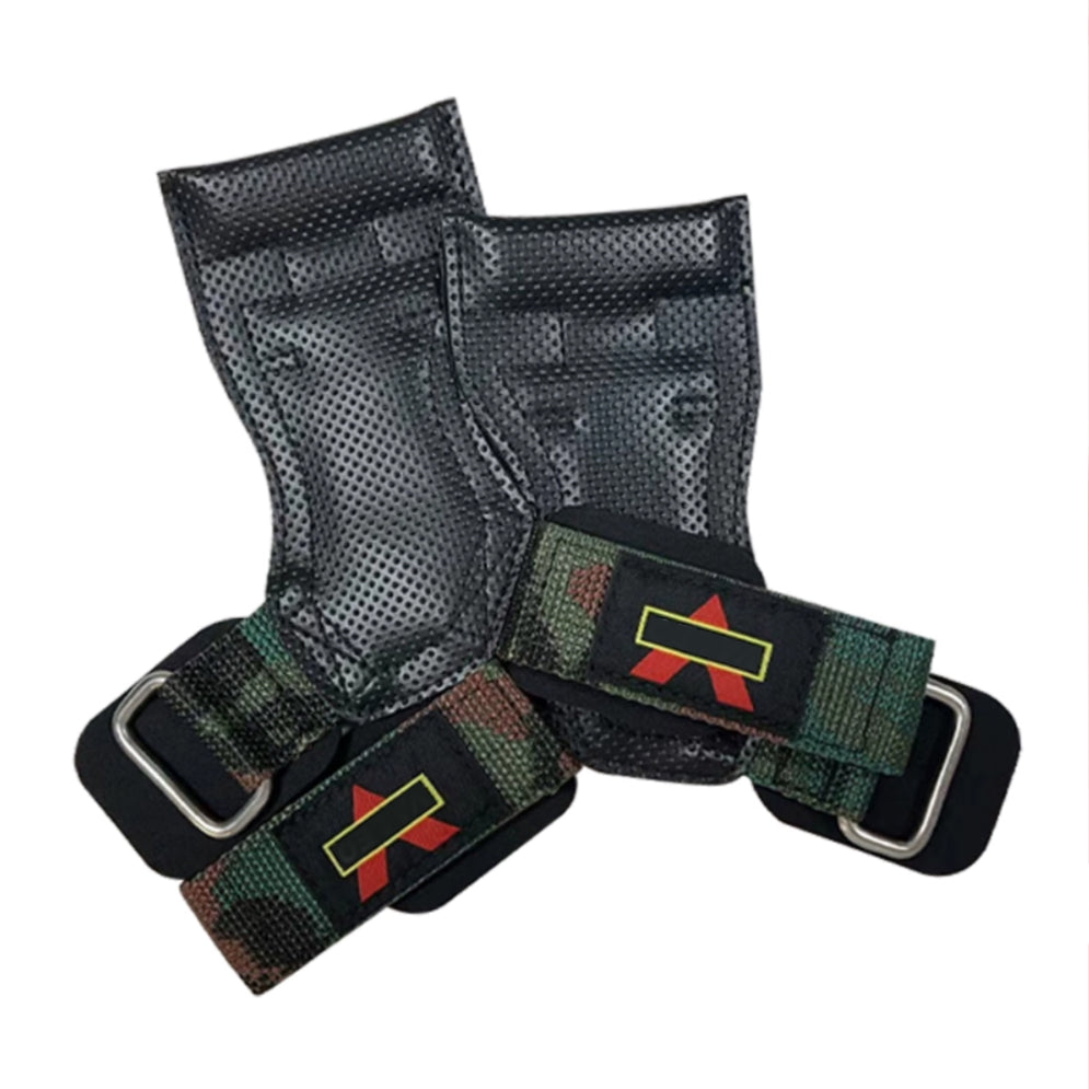 Custom synthetic-leather gym gloves for private-label fitness brands
