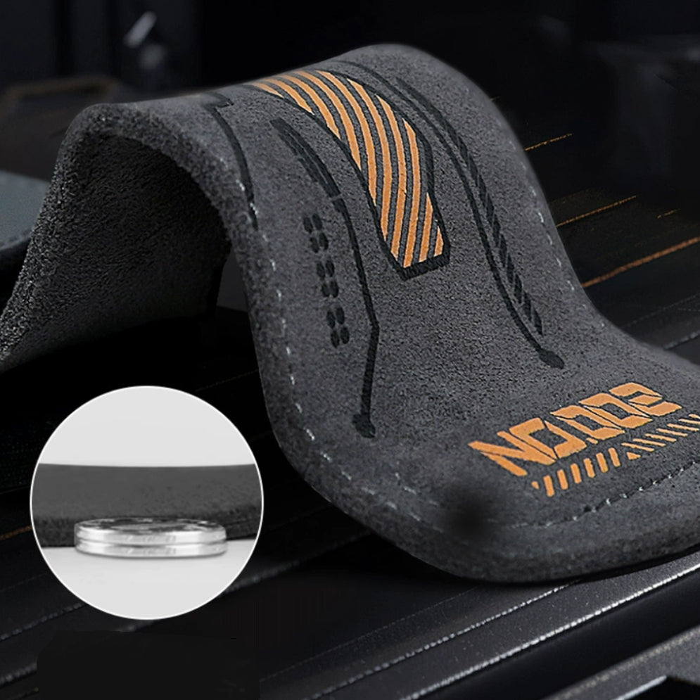 Custom mecha-style gym gloves for private-label fitness brands