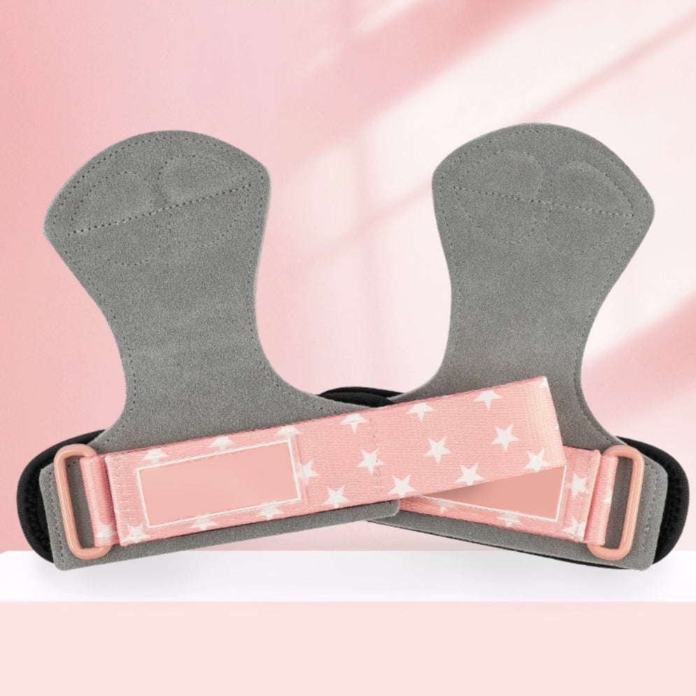 Custom star-pattern gym gloves for private-label fitness brands