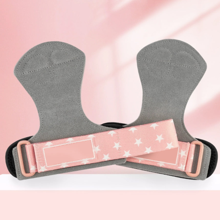 Custom star-pattern gym gloves for private-label fitness brands