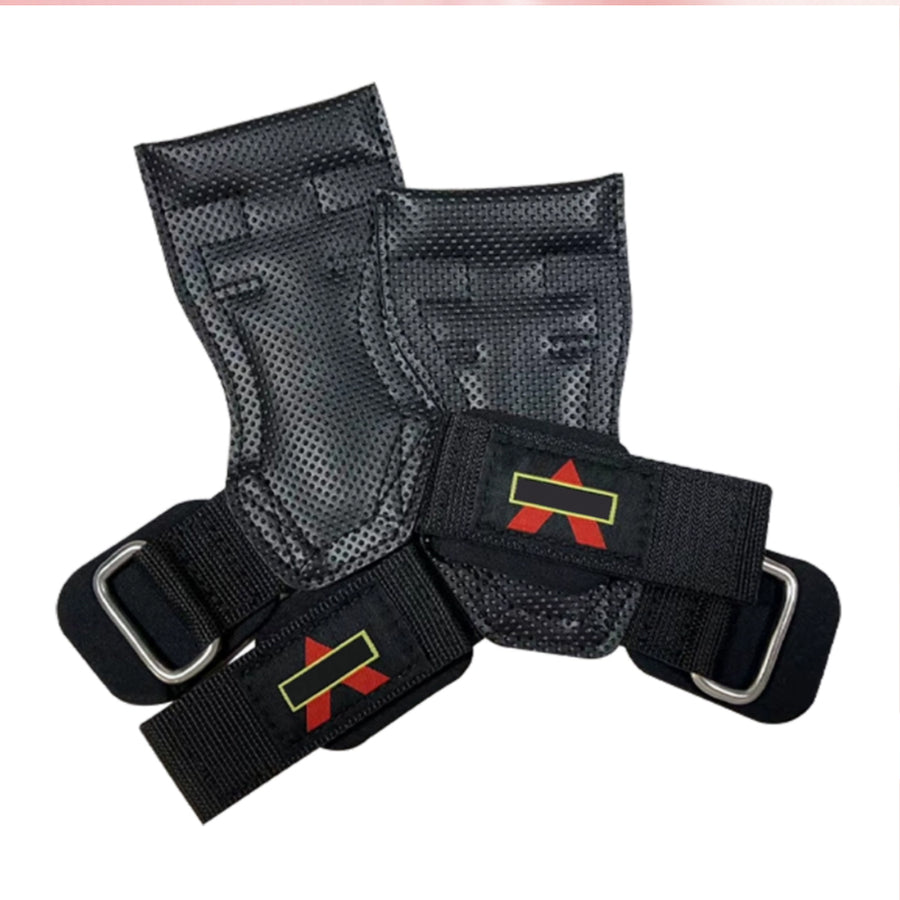 Custom synthetic-leather gym gloves for private-label fitness brands