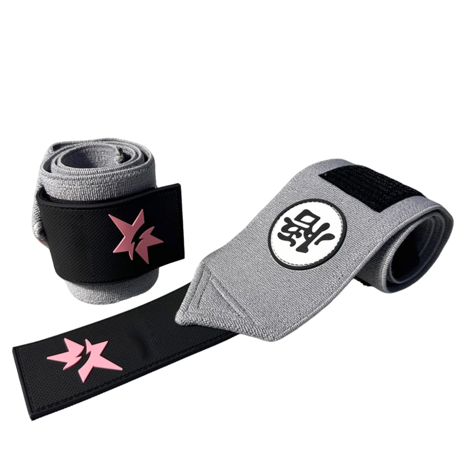Custom elastic wrist wraps for private-label fitness brands