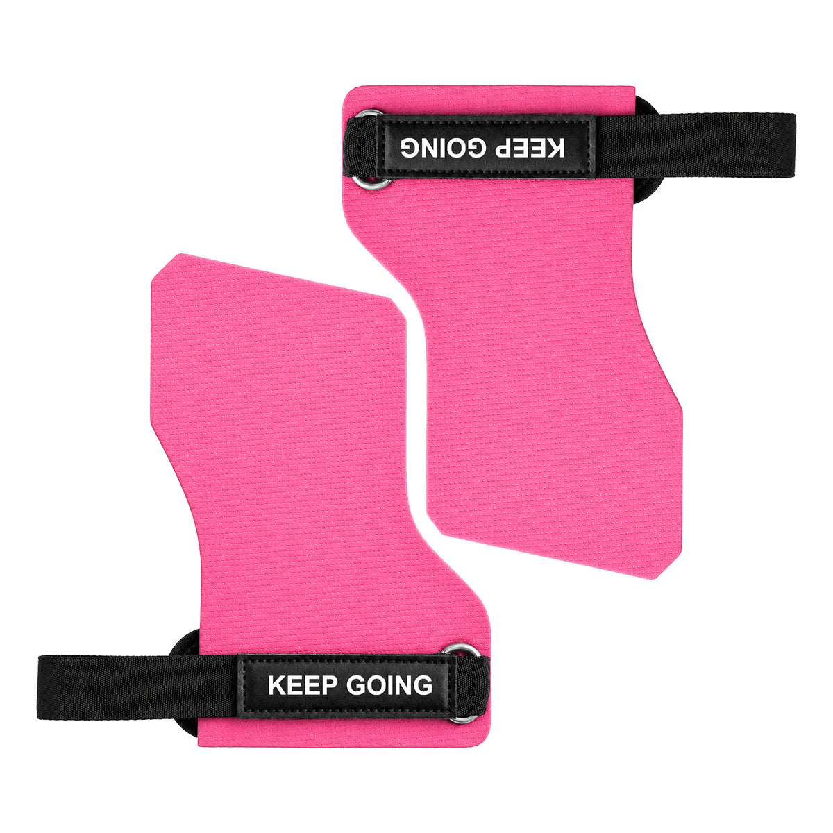 Custom textured-grip lifting grips, Style 1-10 for private-label fitness brands
