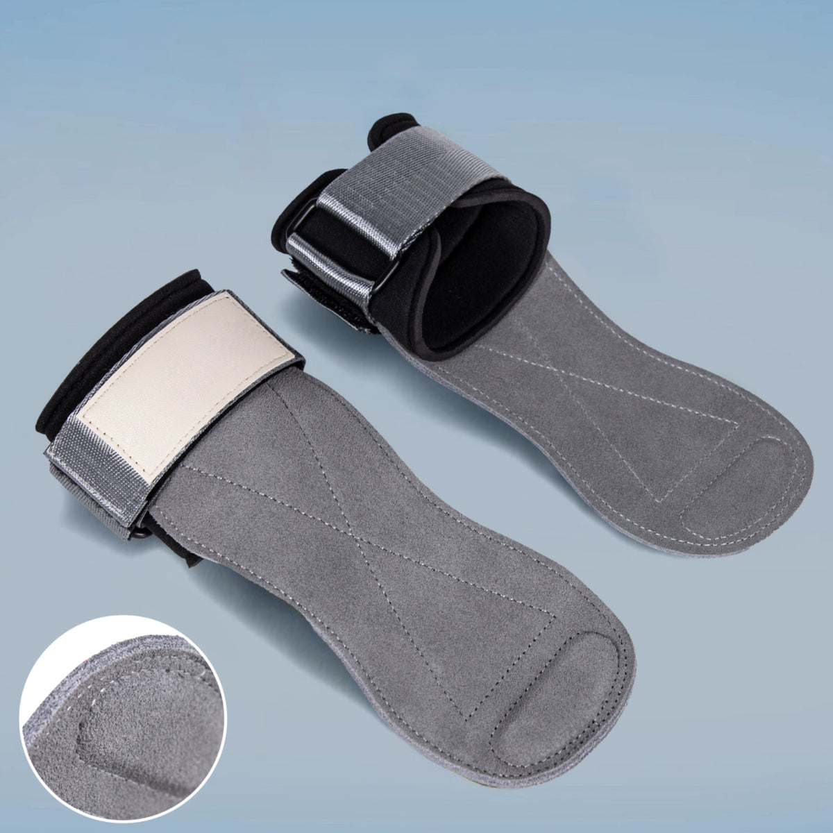 Custom leather-grip gym gloves for private-label fitness brands