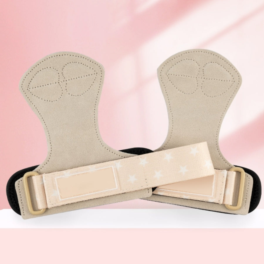 Custom star-pattern gym gloves for private-label fitness brands