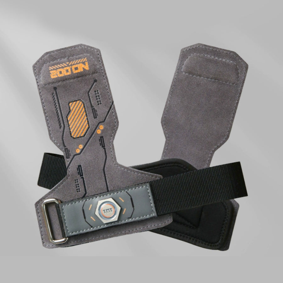 Custom mecha-style gym gloves for private-label fitness brands