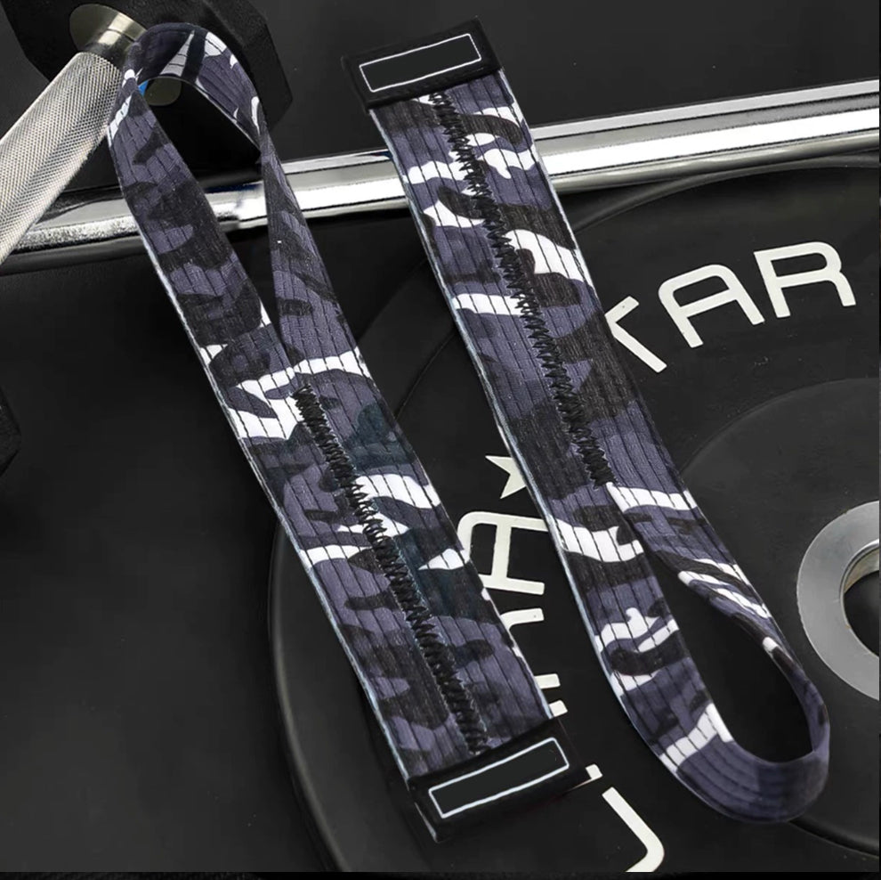 Custom padded lifting grips for private-label fitness brands