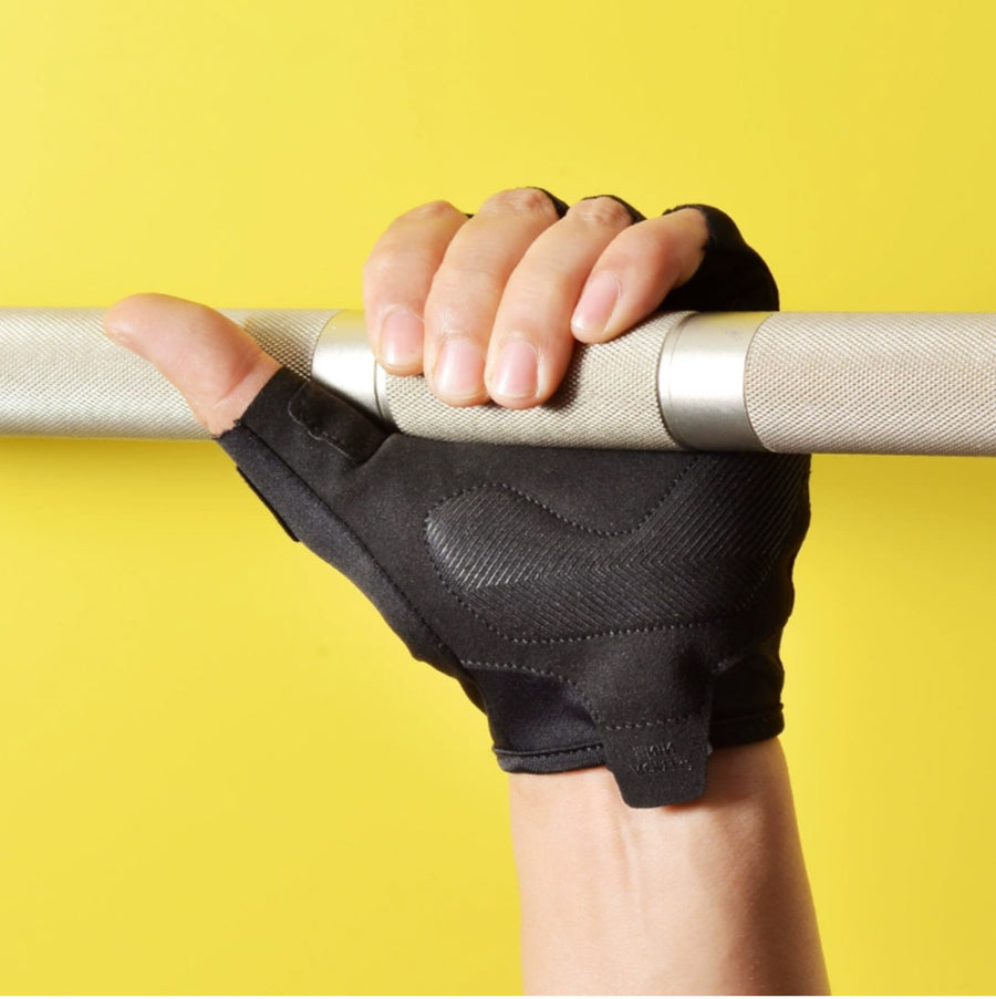 Custom fingerless gym gloves for private-label fitness brands