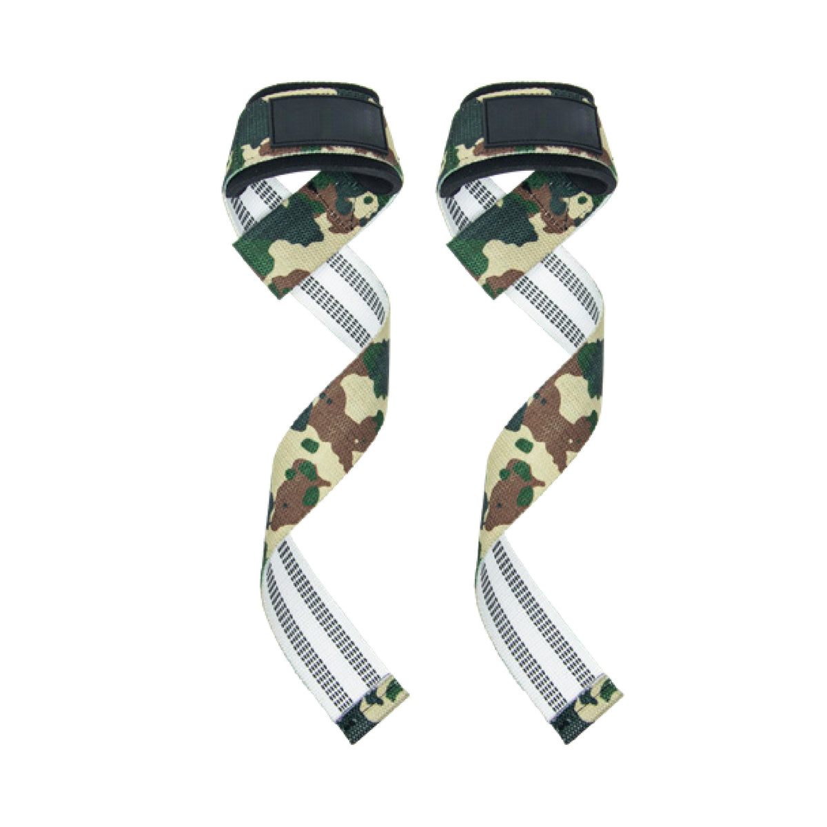 Custom woven lifting straps, Style 3-0020 for private-label fitness brands