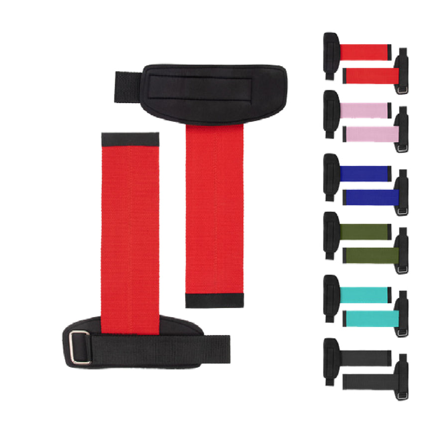 Custom woven lifting straps, Style 3-0030 for private-label fitness brands