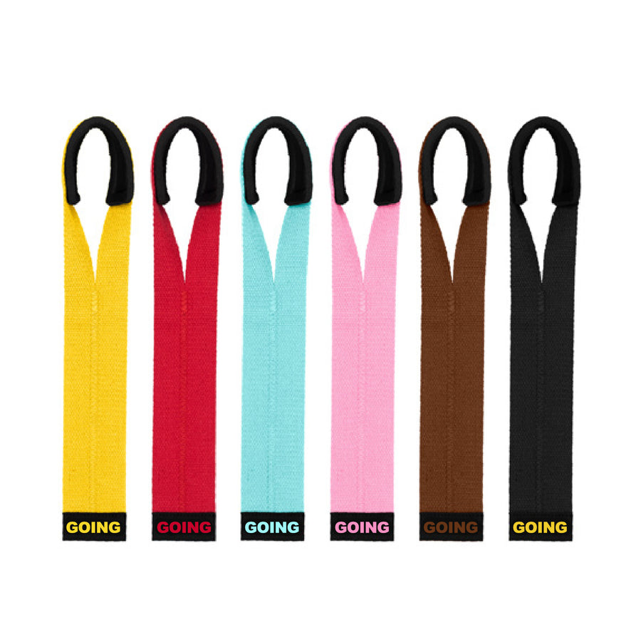 Custom woven lifting straps, Style 3-0052 for private-label fitness brands