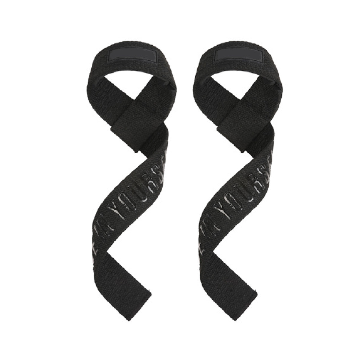 Custom cotton-style lifting straps, Style 3-0054 for private-label fitness brands