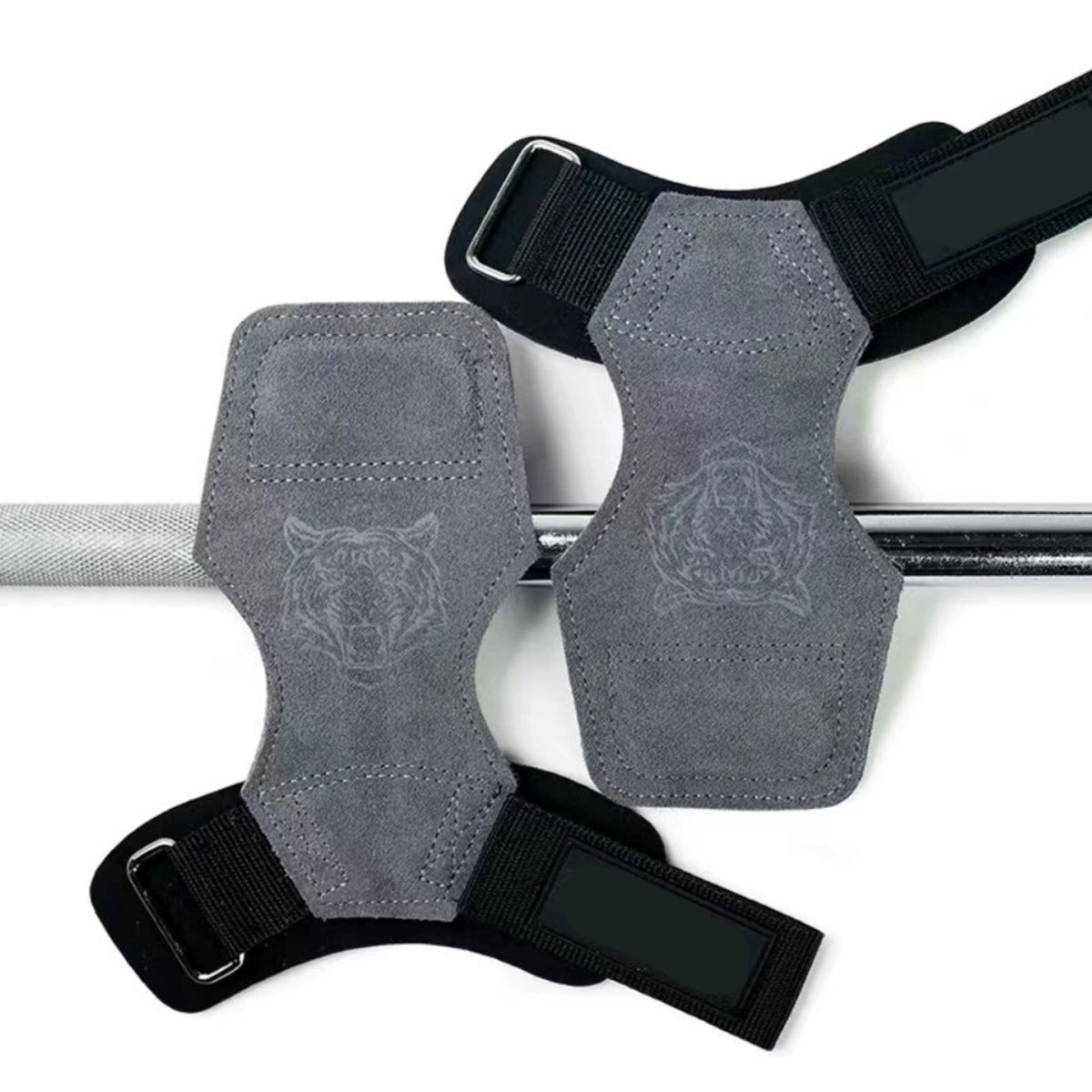 Custom tiger-pattern gym gloves for private-label fitness brands
