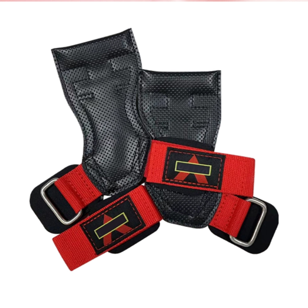 Custom synthetic-leather gym gloves for private-label fitness brands