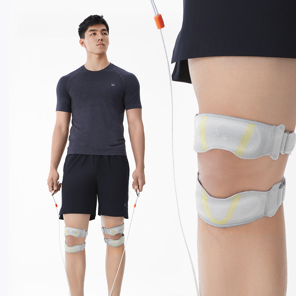 Custom supportive knee supports for private-label fitness brands