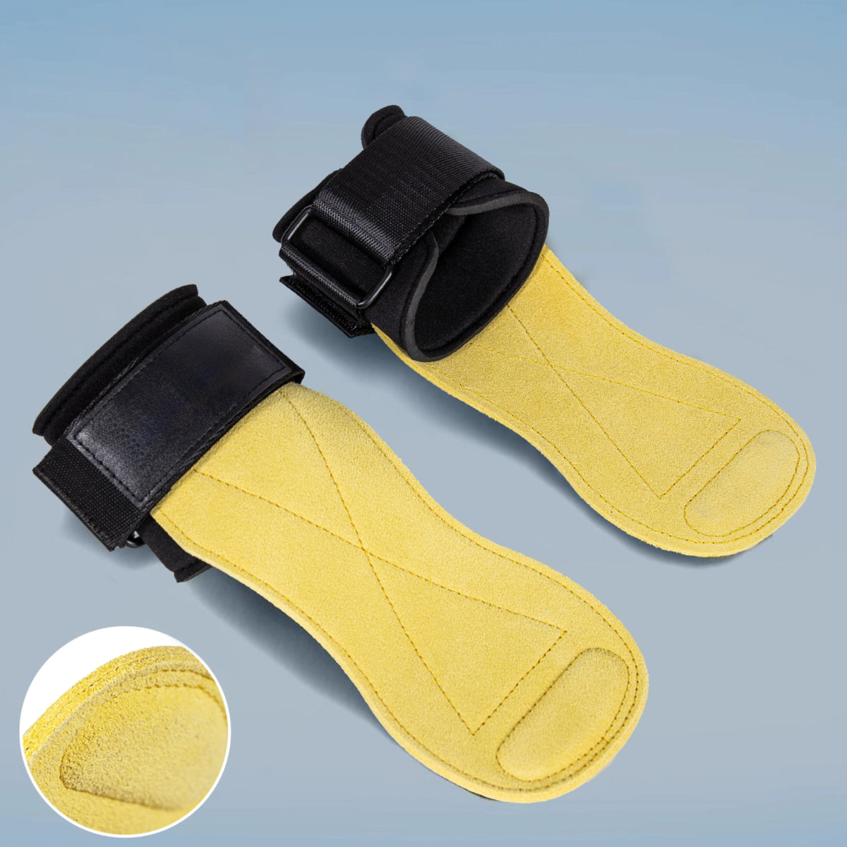 Custom leather-grip gym gloves for private-label fitness brands