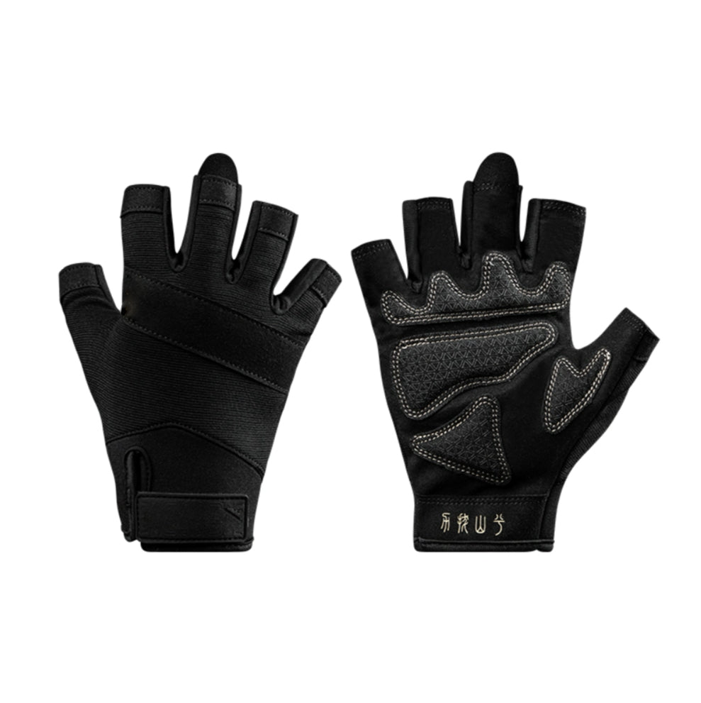 Custom fingerless gym gloves for private-label fitness brands