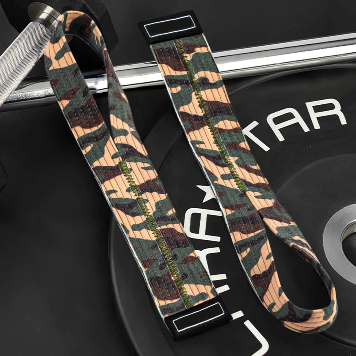 Custom padded lifting grips for private-label fitness brands