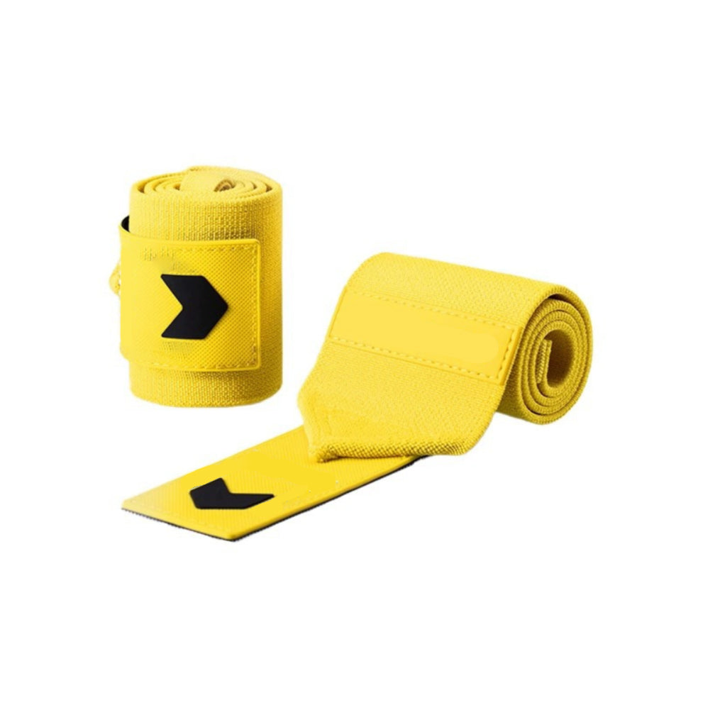 Custom elastic wrist wraps for private-label fitness brands