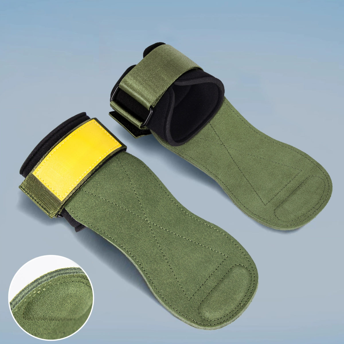 Custom leather-grip gym gloves for private-label fitness brands