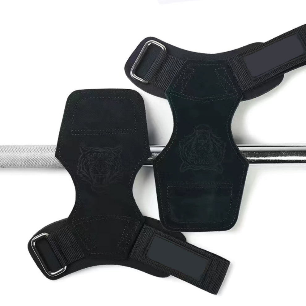 Custom tiger-pattern gym gloves for private-label fitness brands