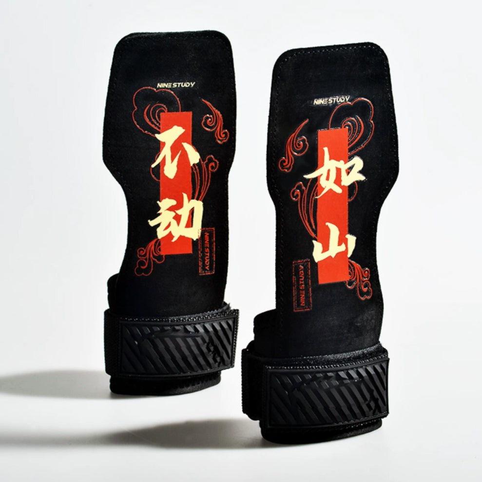 Custom graphic-pattern gym gloves for private-label fitness brands