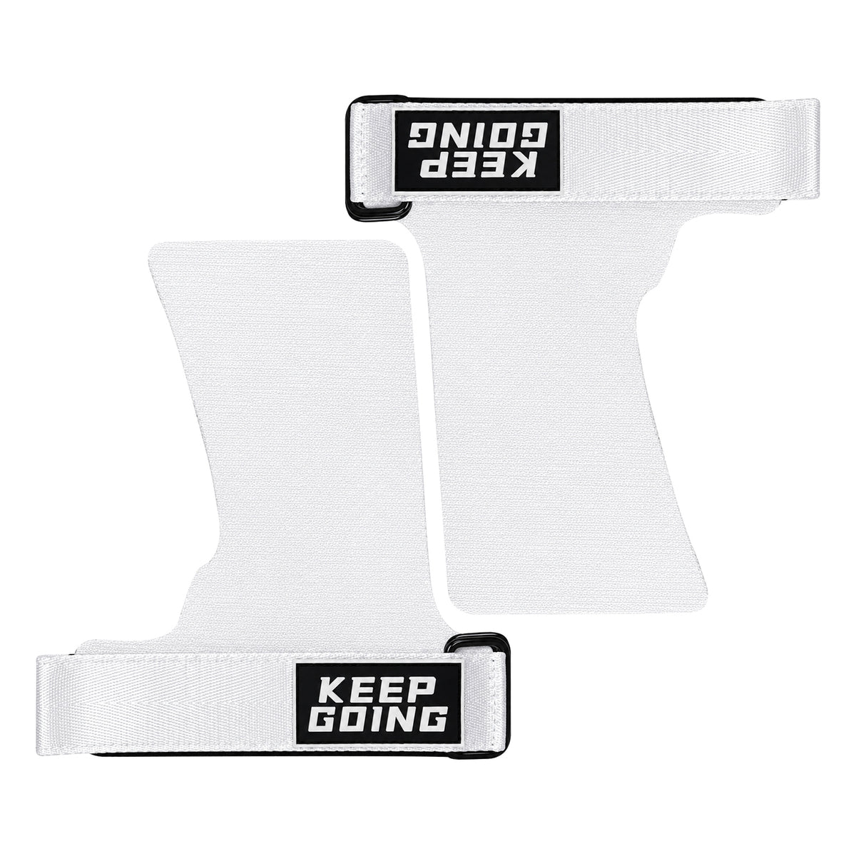 Custom textured-grip lifting grips, Style 1-12 for private-label fitness brands