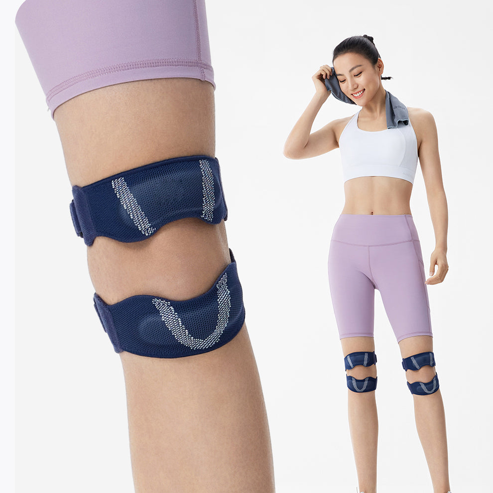 Custom supportive knee supports for private-label fitness brands