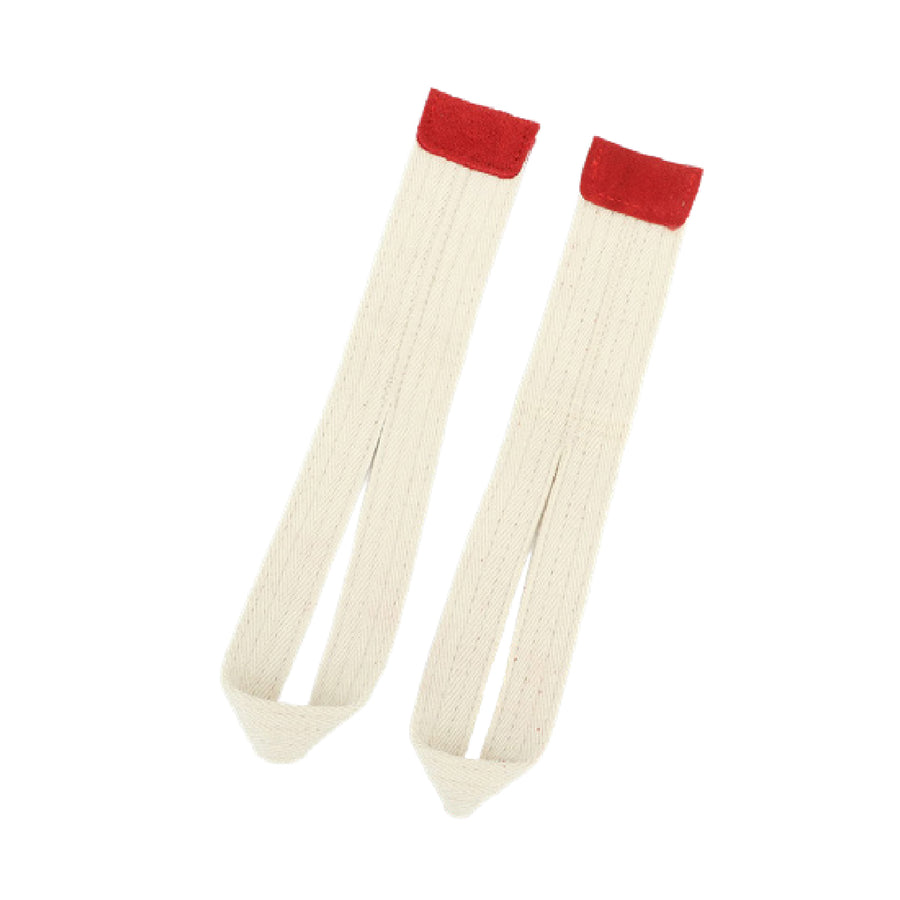 Custom cotton-style lifting straps, Style 52-1004 for private-label fitness brands
