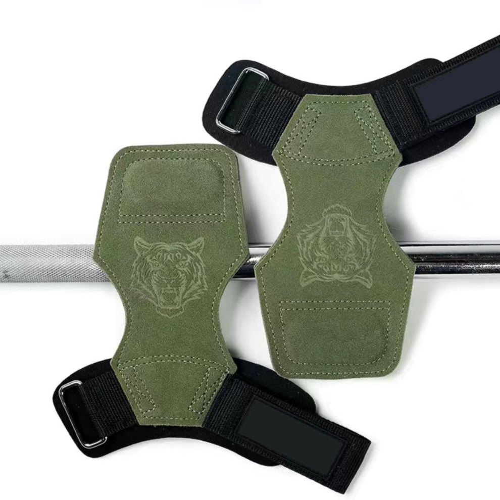 Custom tiger-pattern gym gloves for private-label fitness brands