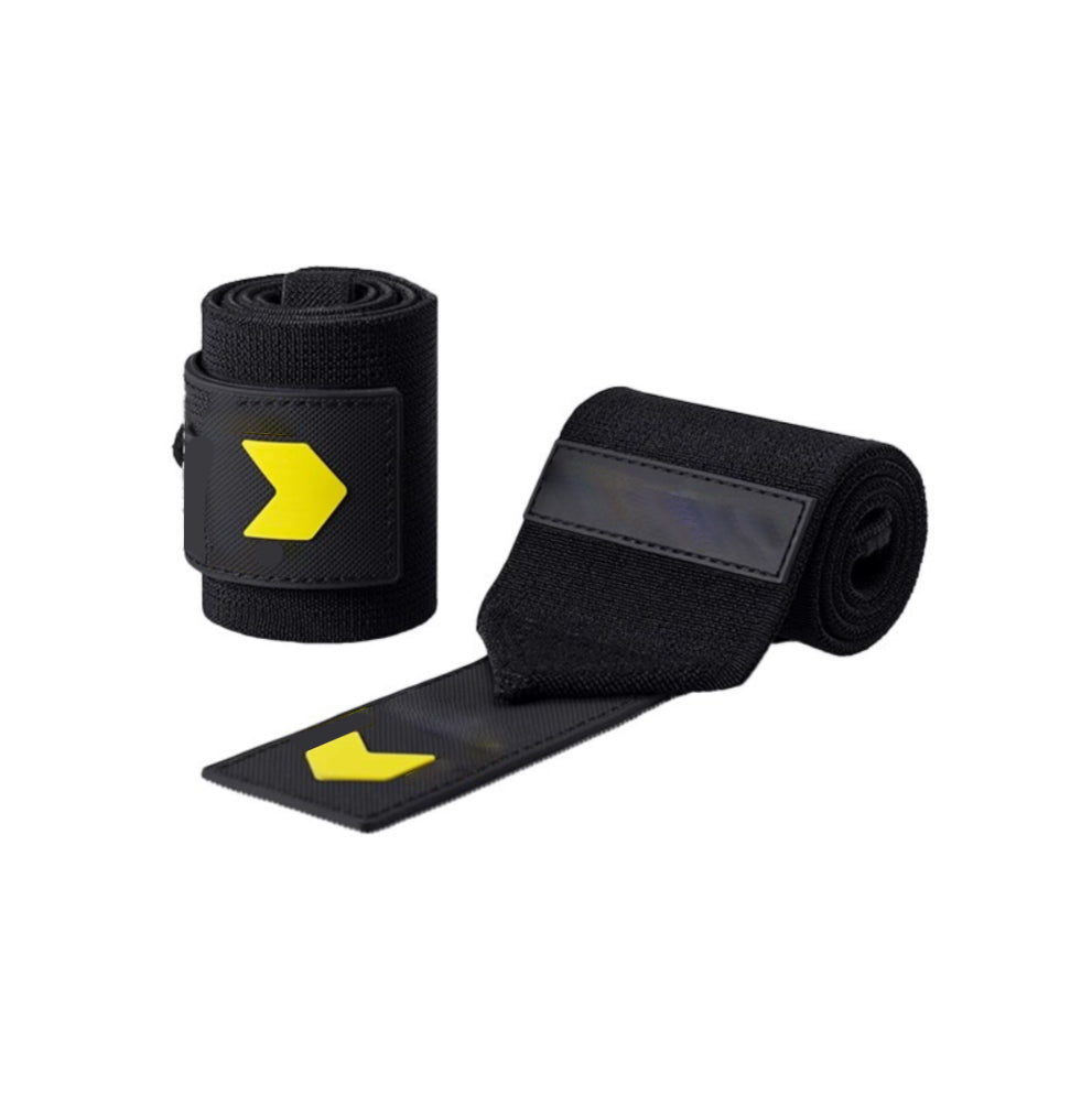 Custom elastic wrist wraps for private-label fitness brands