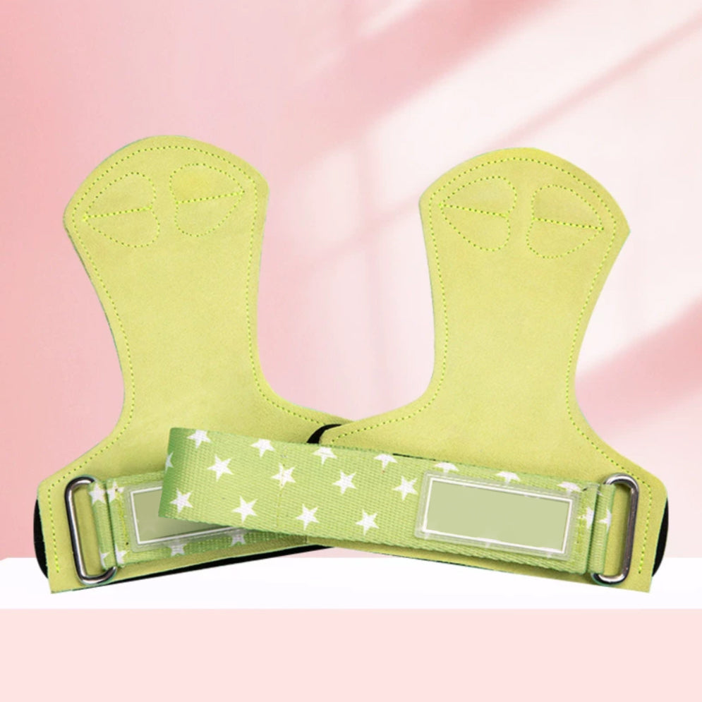 Custom star-pattern gym gloves for private-label fitness brands