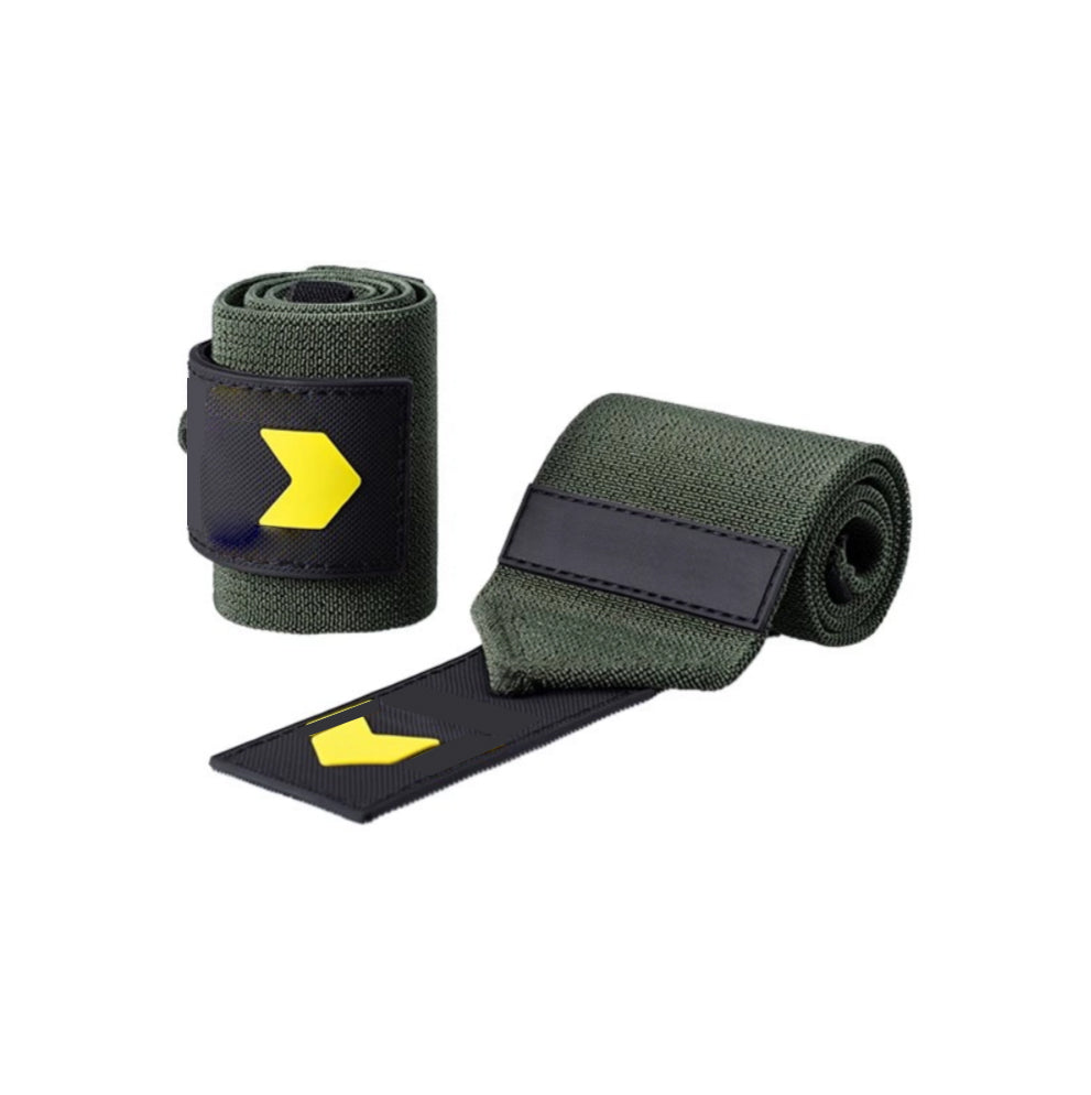 Custom elastic wrist wraps for private-label fitness brands