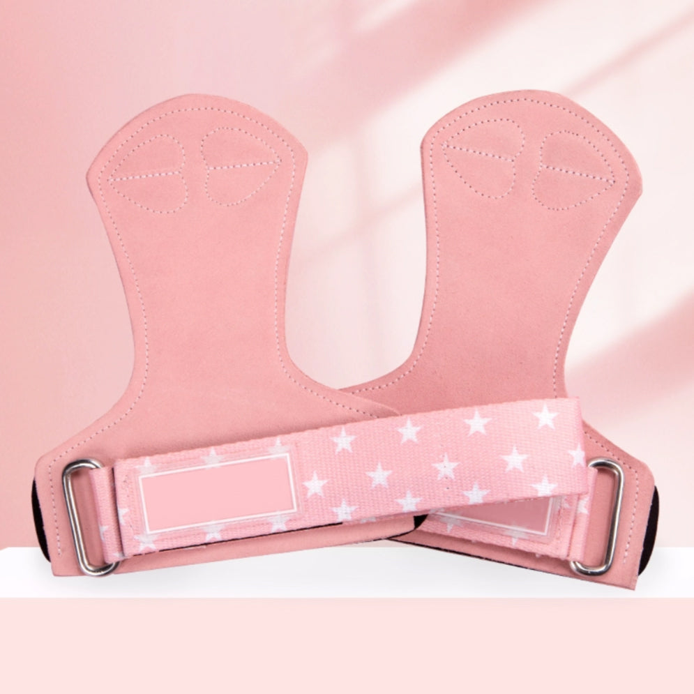 Custom star-pattern gym gloves for private-label fitness brands