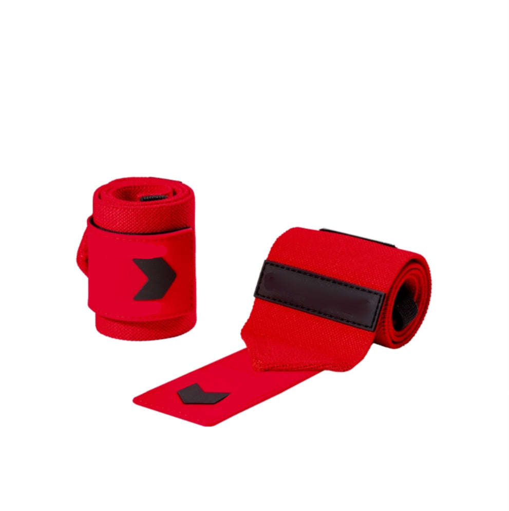 Custom elastic wrist wraps for private-label fitness brands
