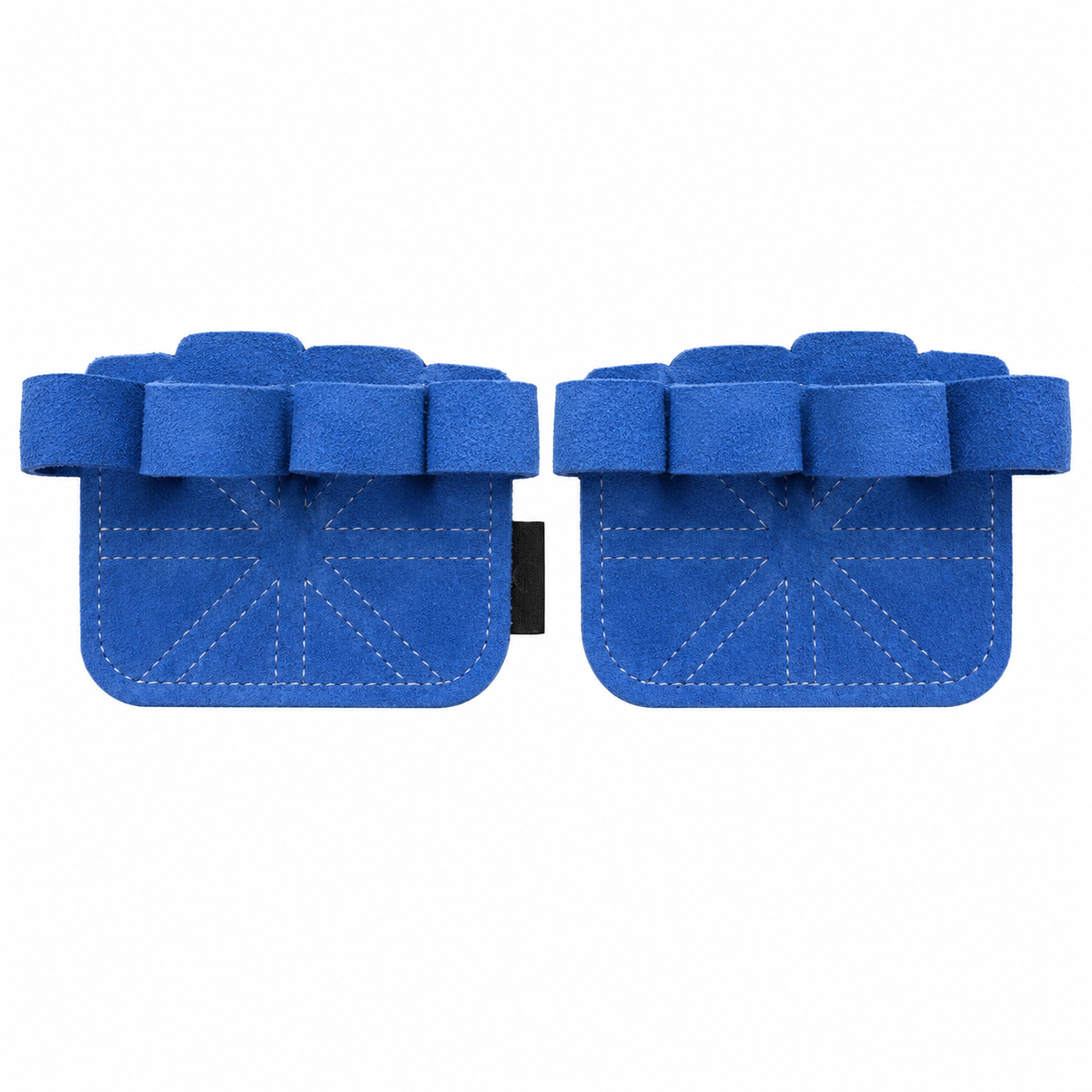 Custom leather-grip lifting grips, Style 1-15 for private-label fitness brands
