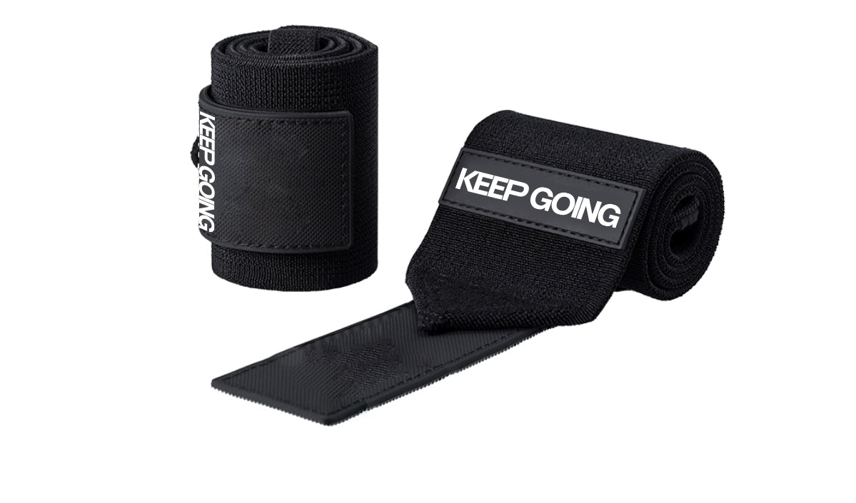 Custom elastic wrist wraps for private-label fitness brands